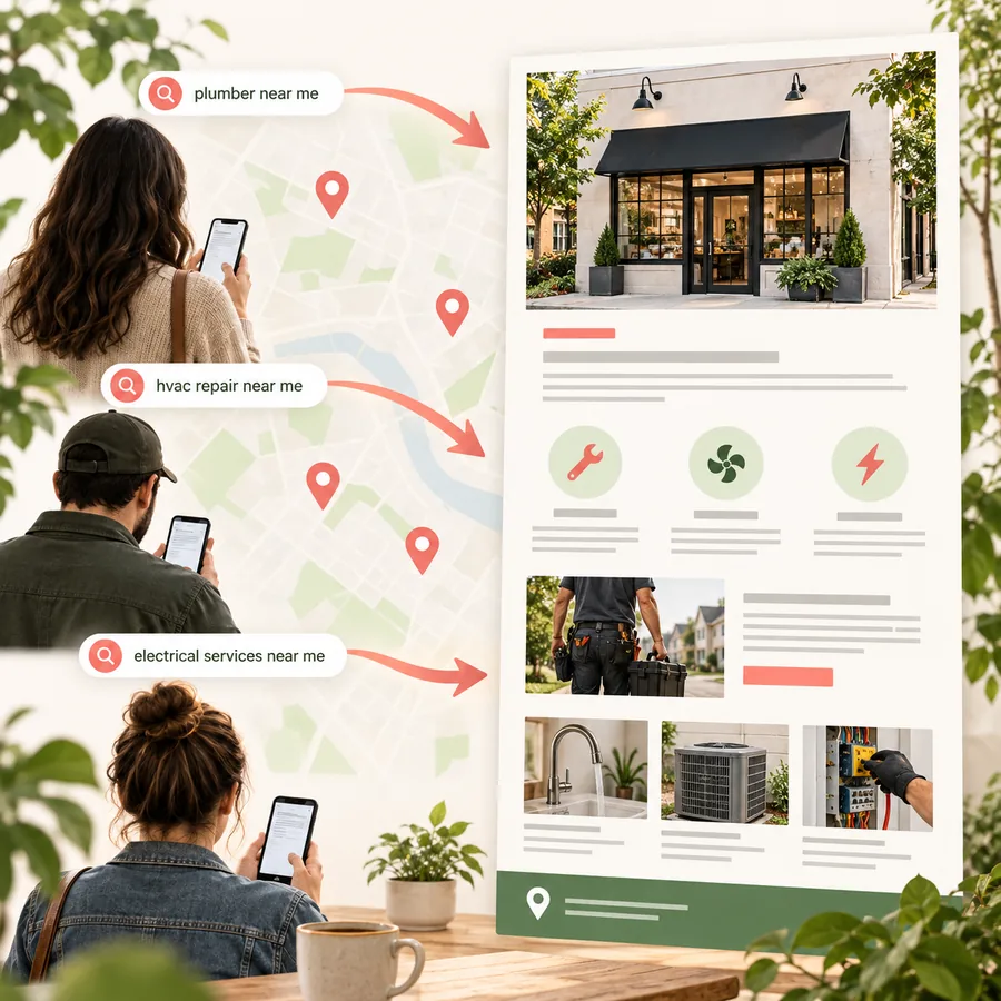 Example of an optimized search result concept