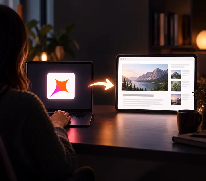 Seo Ai veröffentlicht Inhalte direkt auf einer Website