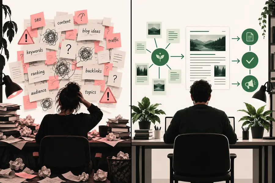 A structured page after targeted SEO improvements
