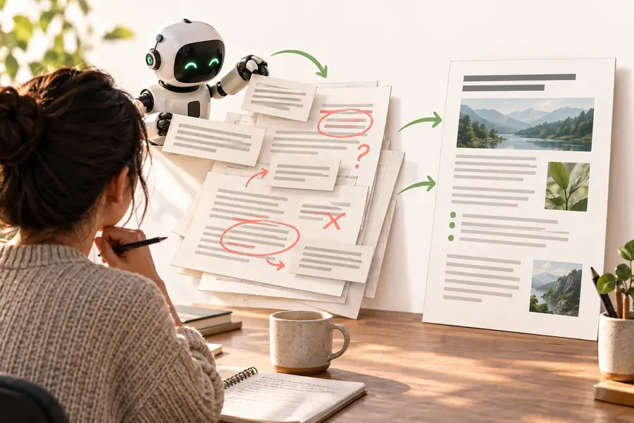 Generic AI-assisted SEO content draft